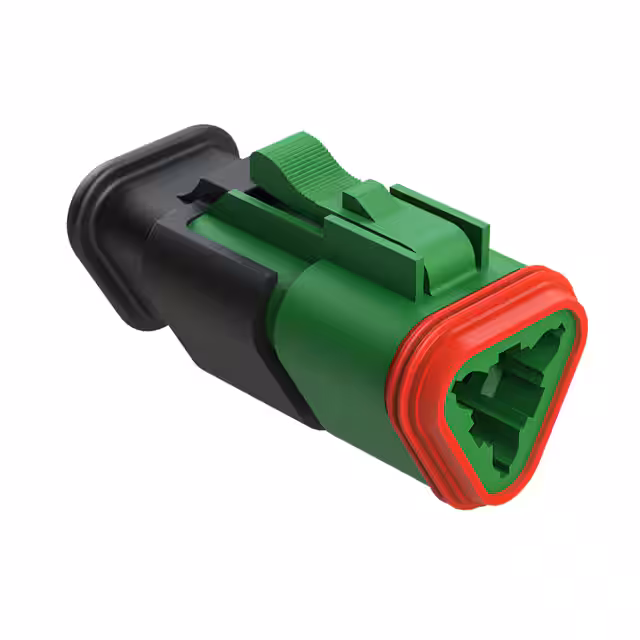 AT06-3S-SR02GRN Amphenol Sine Systems Corp  Boîtiers de connecteurs rectangulaires